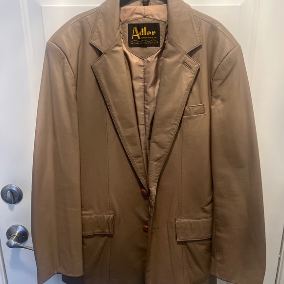 Leather Blazer - Picture 1 of 5